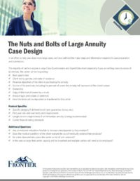 Large Case Annuities